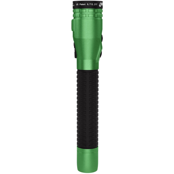 NSR-9940XL-G: Metal Dual-Light Rechargeable Flashlight w/Magnet - Green