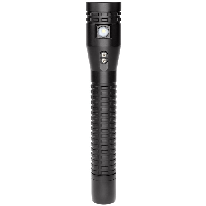 NSR-9940XLLB: Metal Dual-Light Rechargeable Flashlight w/Magnet - Black (light & battery only)