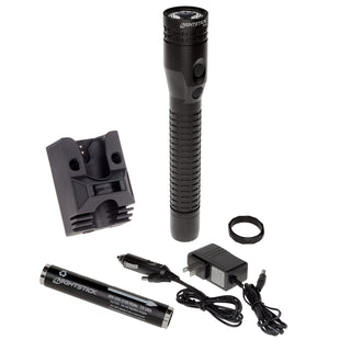 NSR-9944XL: Metal Duty/Personal-Size Dual-Light Rechargeable Flashlight