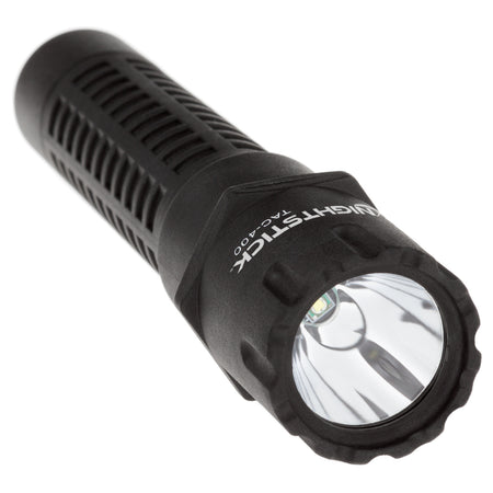 TAC-400B: Polymer Tactical Flashlight - Rechargeable