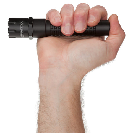 TAC-460XL: Metal Tactical Flashlight - Rechargeable