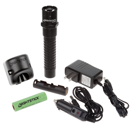 TAC-560XL: Metal Multi-Function Tactical Flashlight - Rechargeable