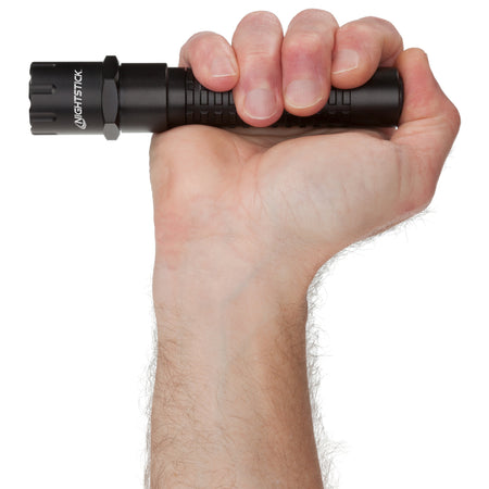 TAC-560XLDC: Metal Multi-Function Tactical Flashlight - Rechargeable (no AC power supply)