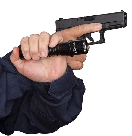 TAC-560XLDC: Metal Multi-Function Tactical Flashlight - Rechargeable (no AC power supply)
