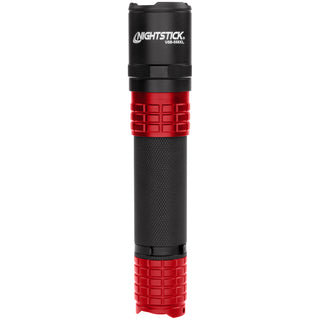 USB-558XL-R: USB Tactical Flashlight w/Holster - Red