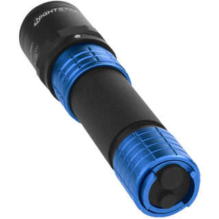 USB-578XL-BL: USB Dual-Light™ Rechargeable Flashlight w/Holster - Blue