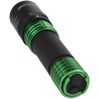USB-578XL-G: USB Dual-Light Rechargeable Flashlight w/Holster - Green