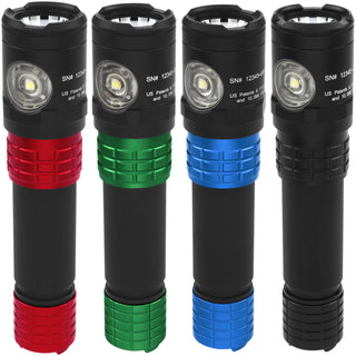 USB-578XL: USB Dual-Light Rechargeable Flashlight - Black