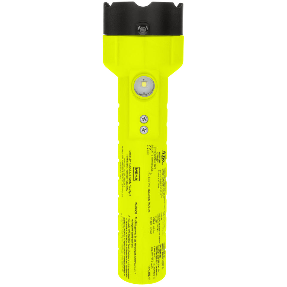 XPR-5522GMX: Rechargeable Dual-Light Flashlight w/Dual Magnets