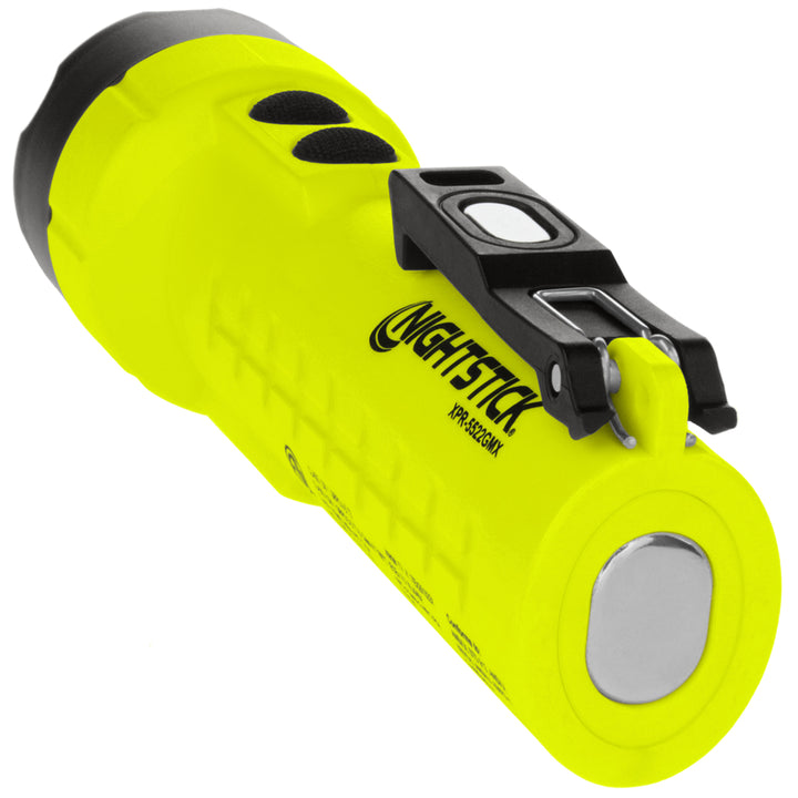 XPR-5522GMX: [Zone 0] IS Permissible Rechargeable Dual-Light Flashlight w/Dual Magnets