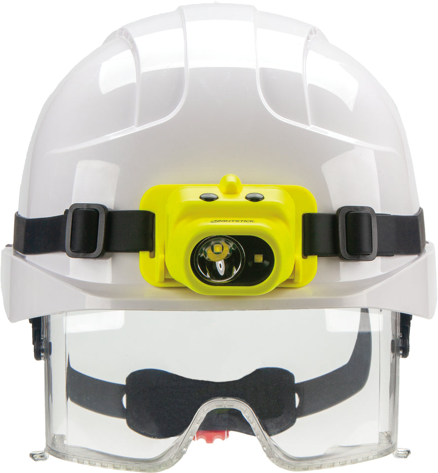 XPR-5554G: USB Intrinsically Safe Dual-Light Headlamp