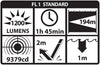 TWM-30FD: Flat Dark Earth Tactical Weapon-Mounted Light