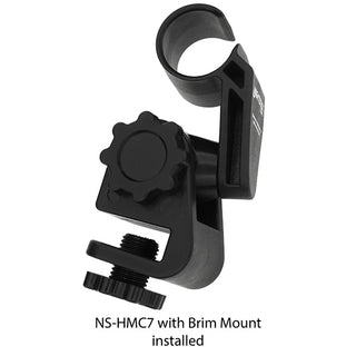 NS-HMC7: Multi-Angle Helmet Mount for Accessory Slot or Brim