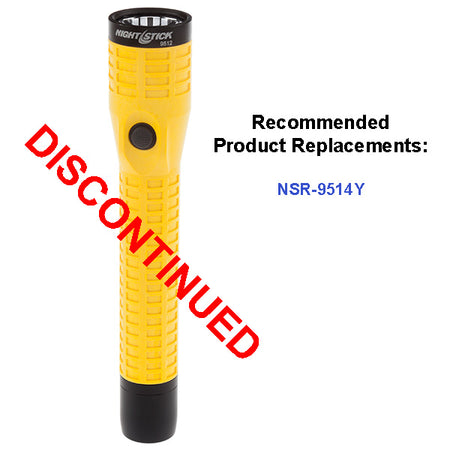 NSR-9512YLB: Polymer Multi-Function Duty/Personal-Size Flashlight - Rechargeable (light and battery only)