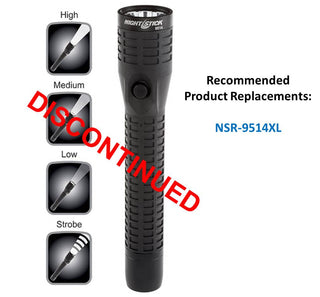 NSR-9514BDC: Polymer Multi-Function Duty/Personal-Size Flashlight - Rechargeable (no AC power supply)