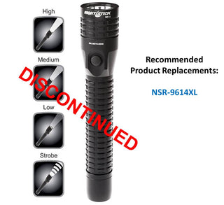 NSR-9614BLB: Metal Multi-Function Duty/Personal-Size Flashlight - Rechargeable (light and battery only)