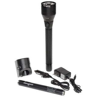 NSR-9746B: Metal Full-Size Rechargeable Flashlight