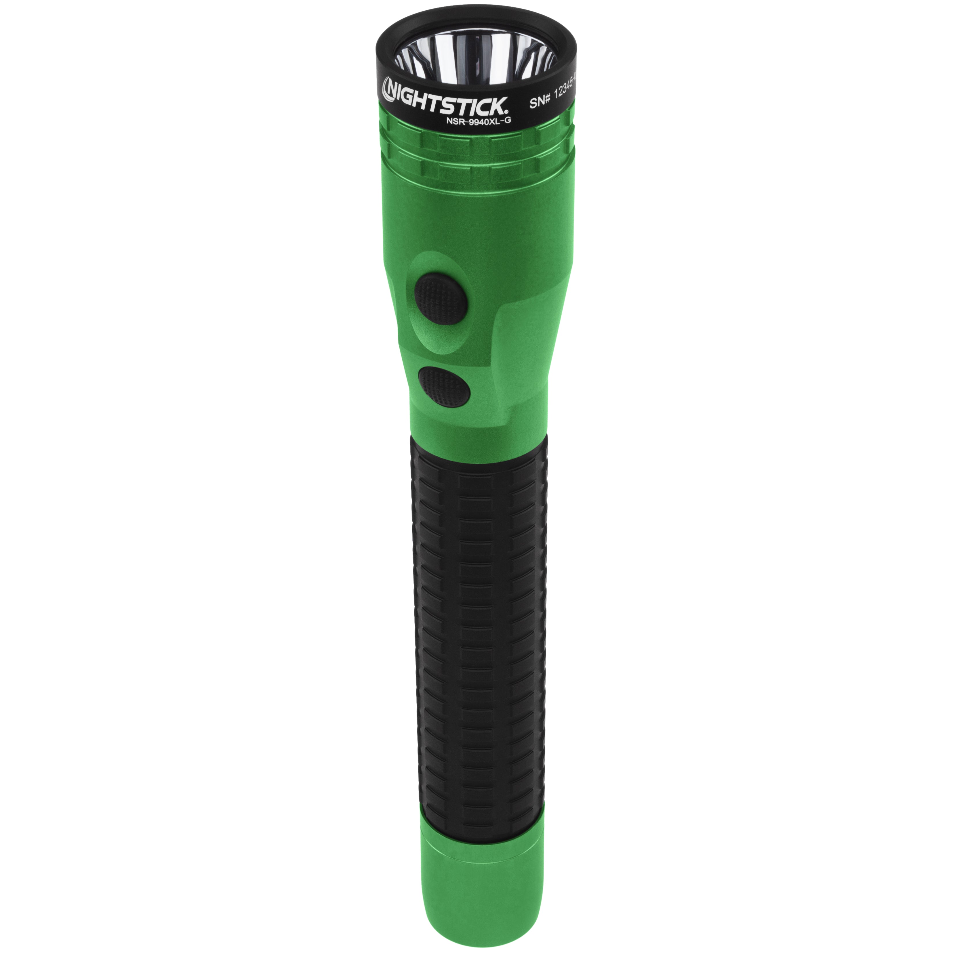 NSR-9940XL-G: Metal Dual-Light Rechargeable Flashlight w/Magnet