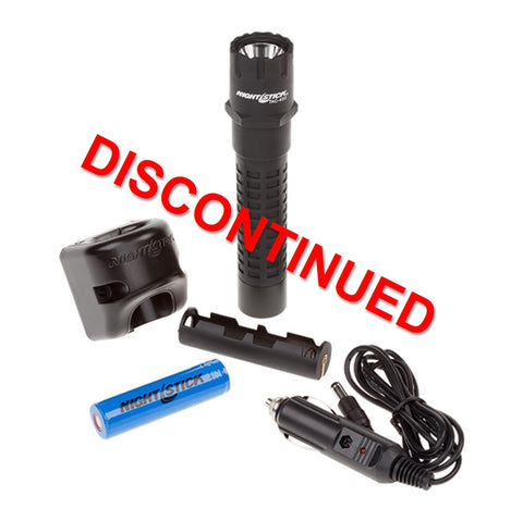 TAC-400BDC: Polymer Tactical Flashlight - Rechargeable (no AC power supply)