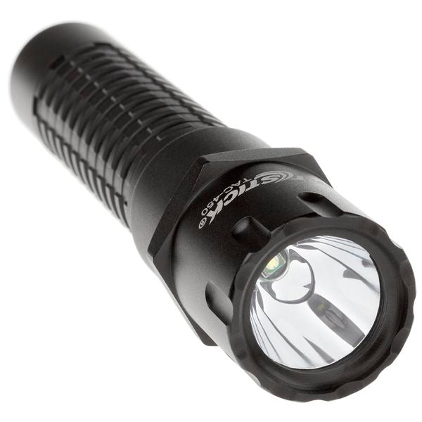 TAC-450BDC: Metal Tactical Flashlight - Rechargeable (no AC power supply)