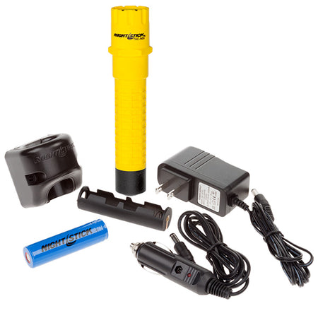TAC-500Y: Polymer Multi-Function Tactical Flashlight - Rechargeable