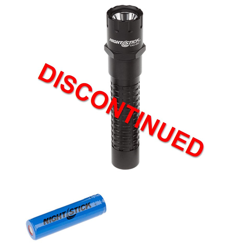 TAC-550BLB: Metal Rechargeable Tactical Flashlight (DISCONTINUED)