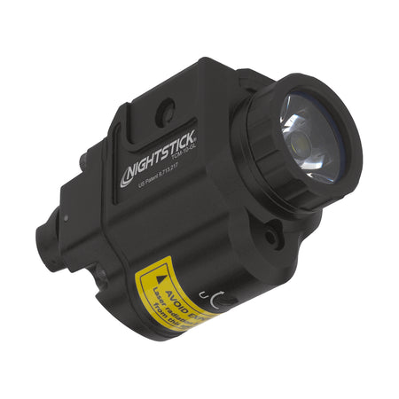 TCM-10-GL: Compact Weapon-Mounted Light w/Green Laser