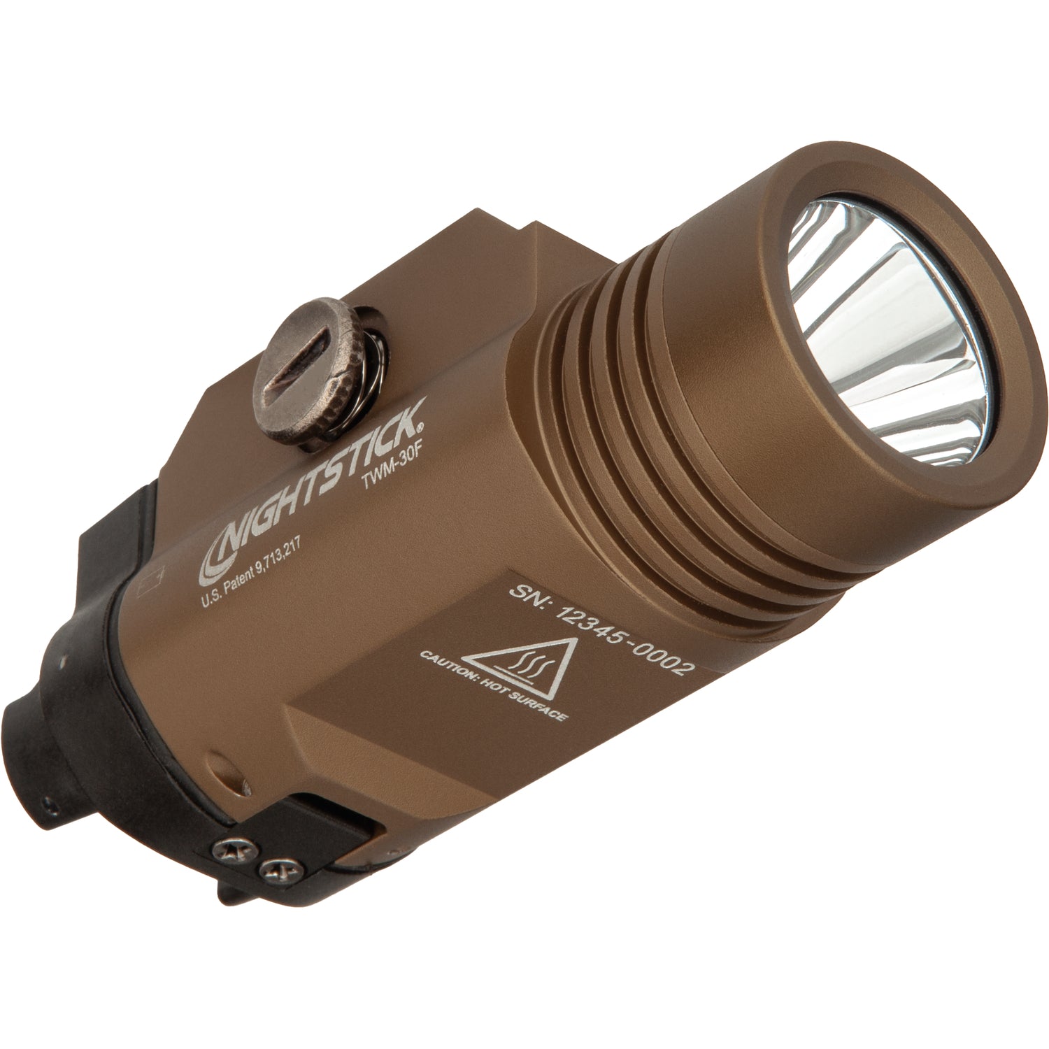 TWM-30FD: Flat Dark Earth Tactical Weapon-Mounted Light