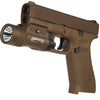 TWM-30FD: Flat Dark Earth Tactical Weapon-Mounted Light