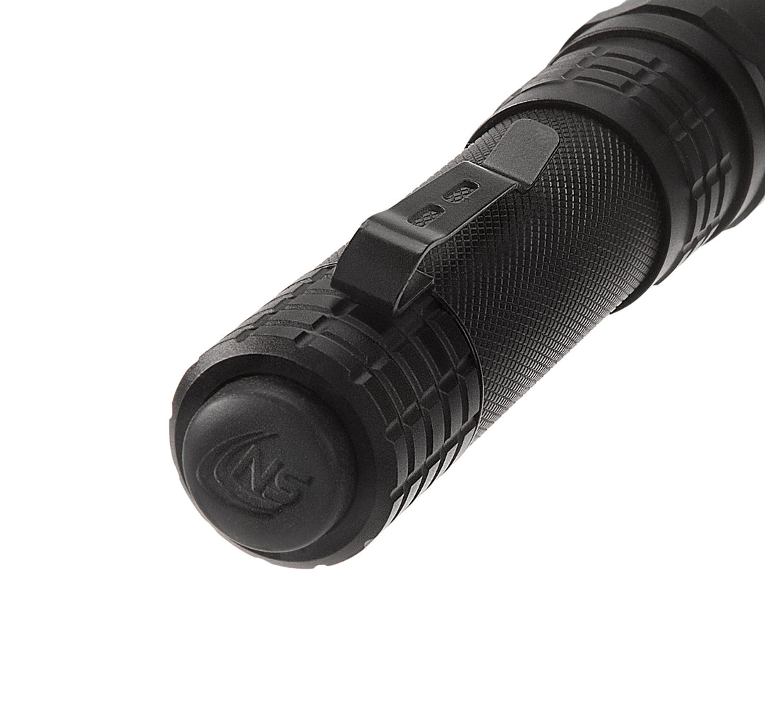 USB-558XL: USB Rechargeable Tactical Flashlight - Black