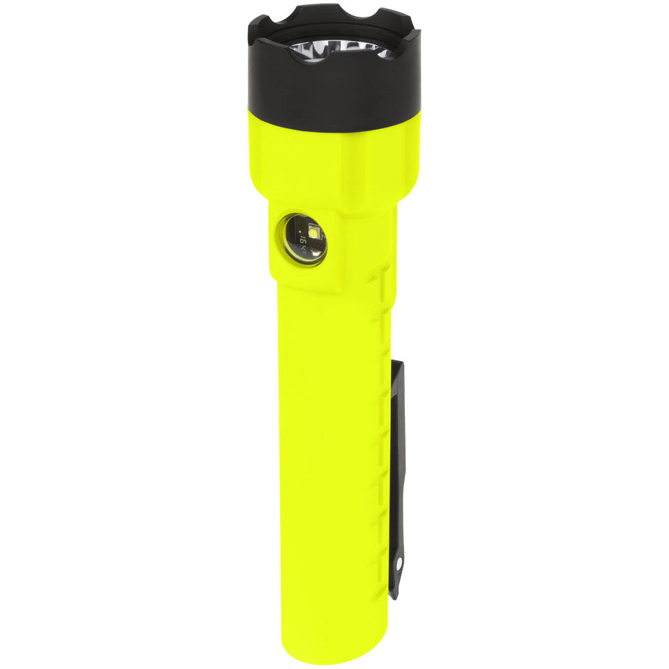 Intrinsically Safe Dual-Light Flashlight w/Dual Magnets