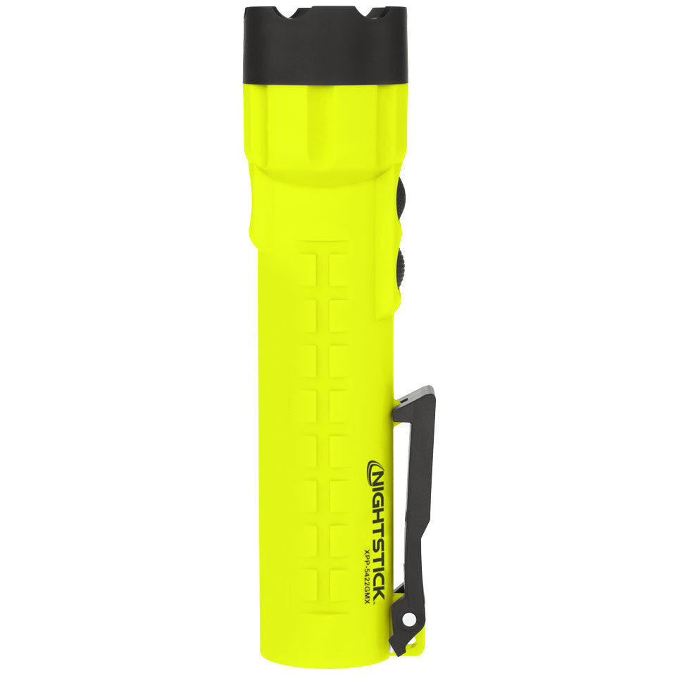 Double Flashlight Intrinsically Safe Dual-Light Flashlight w/Dual Magnets