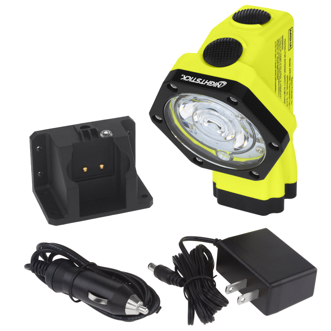 XPR-5561G: [Zone 0] IS Permissible Rechargeable ATEX Dual-Light Cap Lamp