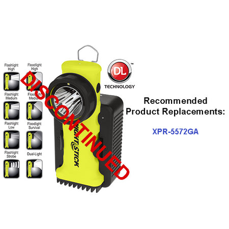 XPR-5572G: Intrinsically Safe Dual-Light™ Angle Light – Rechargeable