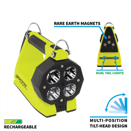 XPR-5584GMX: [Zone 0] INTEGRITAS™ 84 IS Rechargeable Lantern w/Magnetic Base