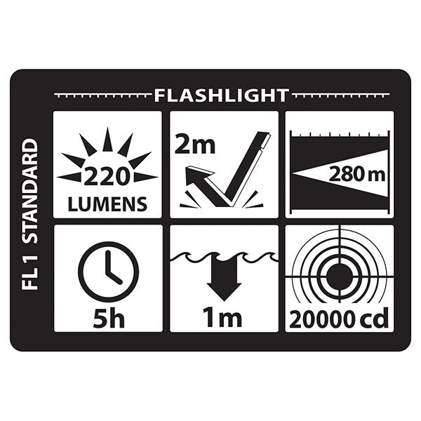 NSR-9912DC: Polymer Duty/Personal Size Dual-Light w/Strobe (no AC power supply)