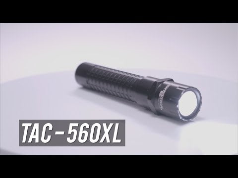 TAC-560XLLB: Metal Multi-Function Tactical Flashlight - Rechargeable (light & battery only)