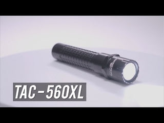 TAC-560XLLB: Metal Multi-Function Tactical Flashlight - Rechargeable (light & battery only)